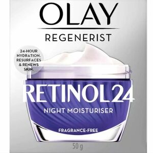 NIB Olay Regenerist Retinol Night Moisturizer Cream 24 Hrs Hydration  50g.